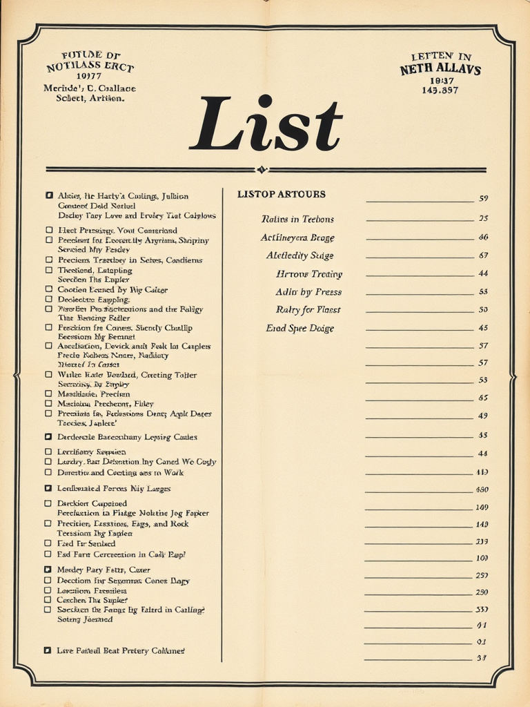 Lists image