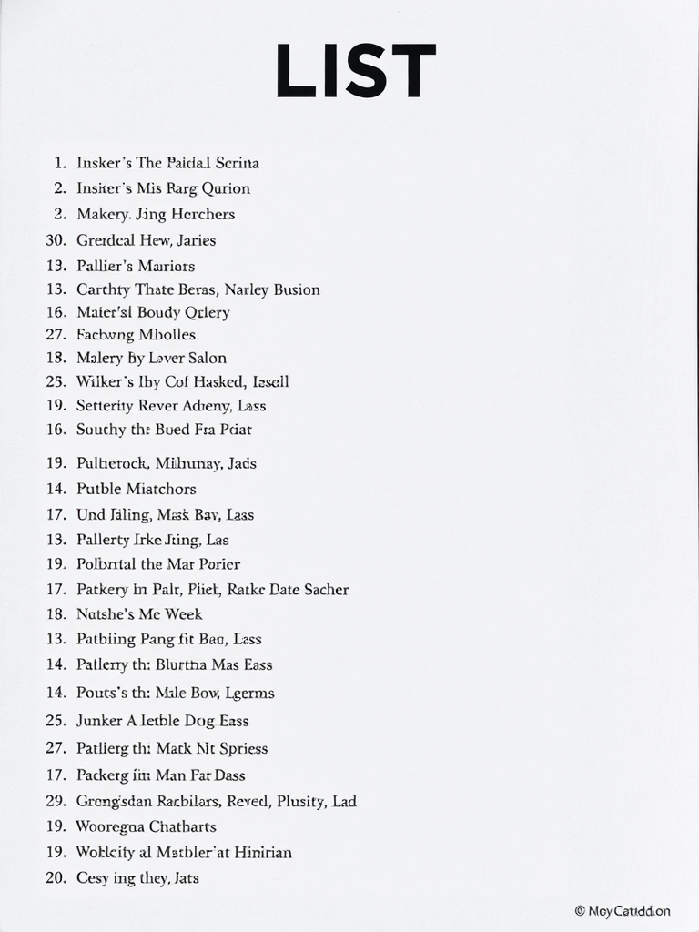 Lists image
