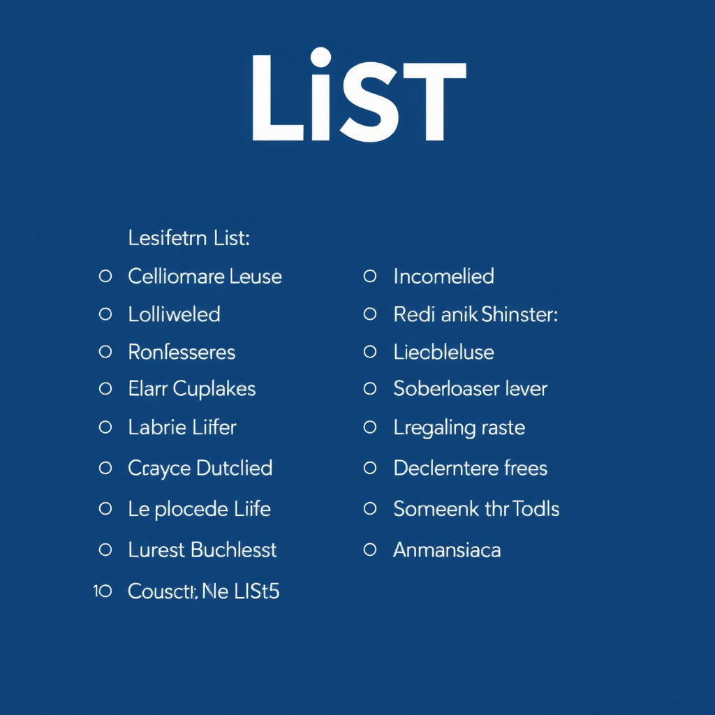 Lists image