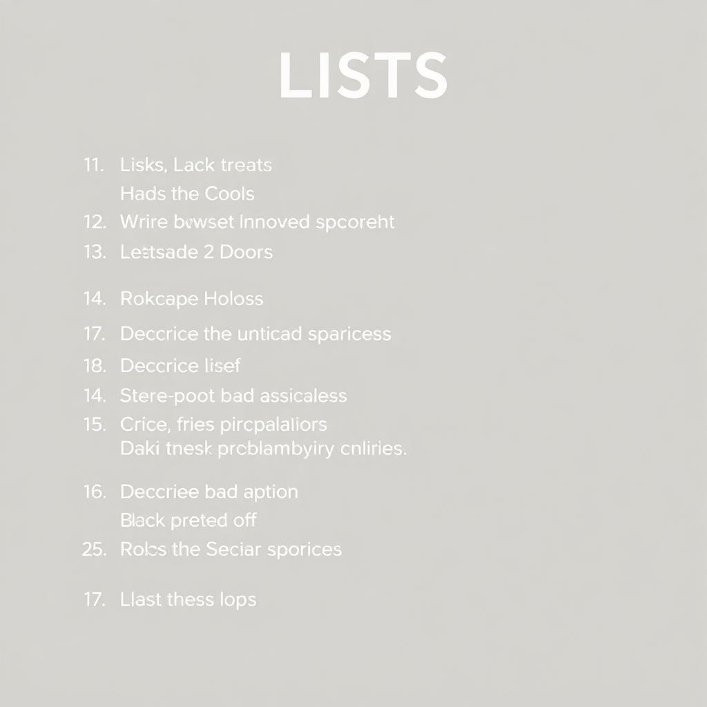 Lists image