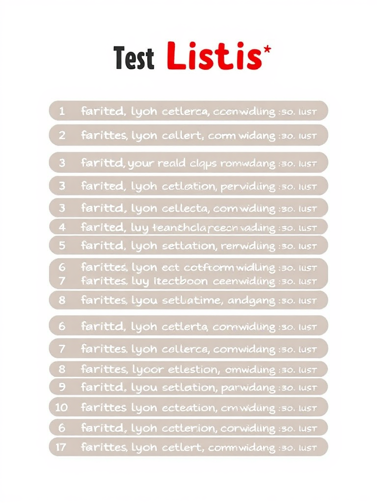 Lists image