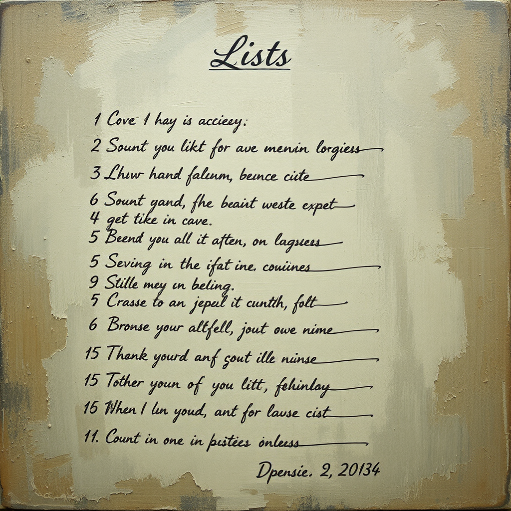 Lists image