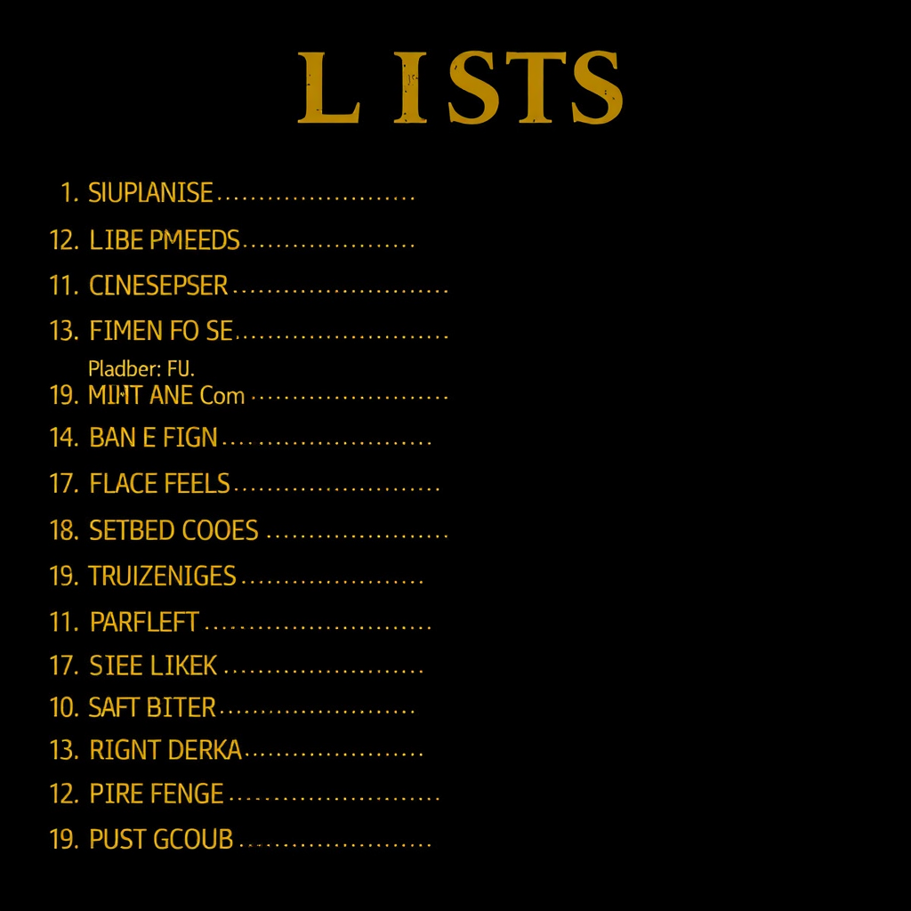 Lists image