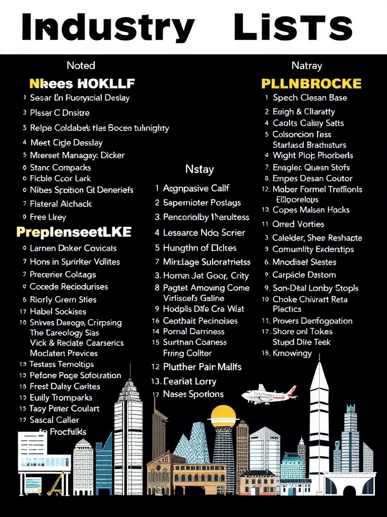 industry lists image