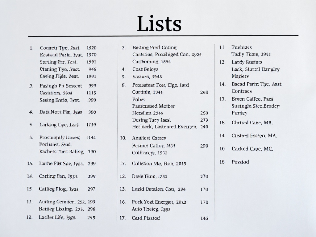 Lists image