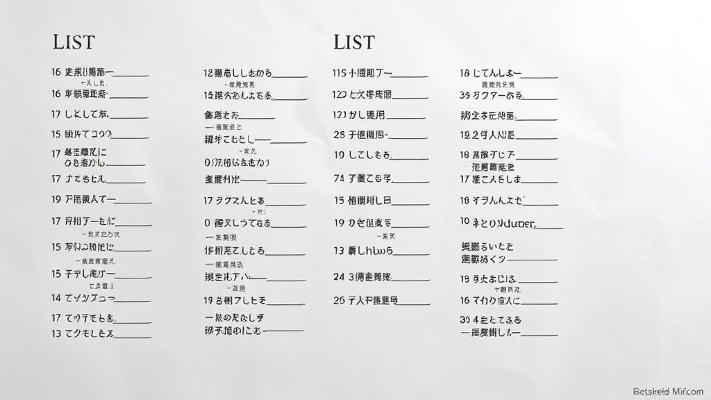 Lists image